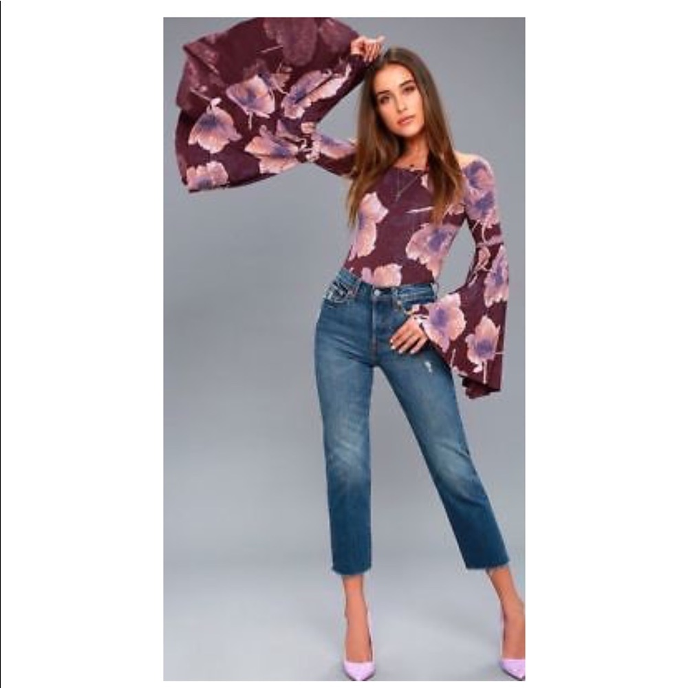 Free People We the Free Bell sleeve top